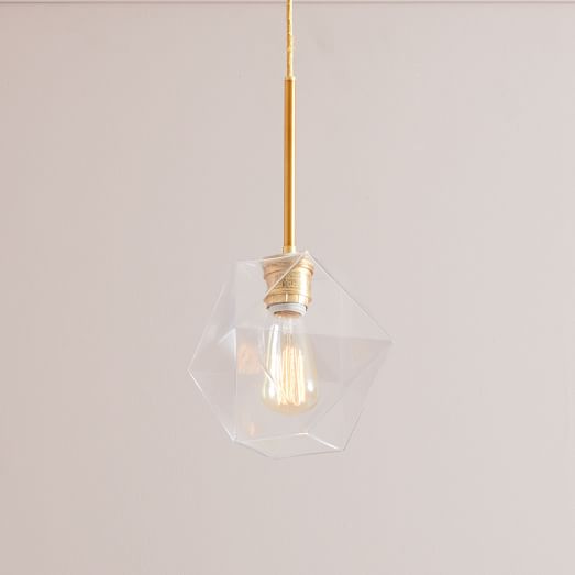 Sculptural Glass 3 Light Ribbed Chandelier Champagne Sculptural Glass 3 Light Ribbed Chandelier Champagne